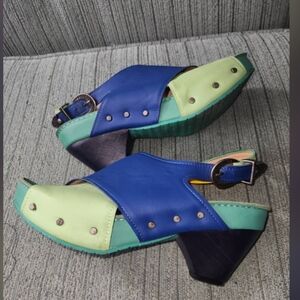 Fluevog Sarah Low Rules Sandal